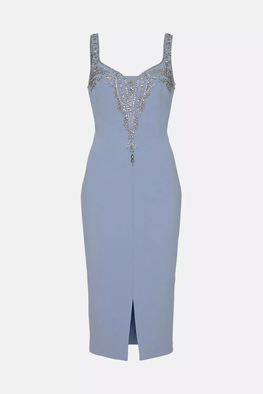 Karen millen blue outlet bodycon dress